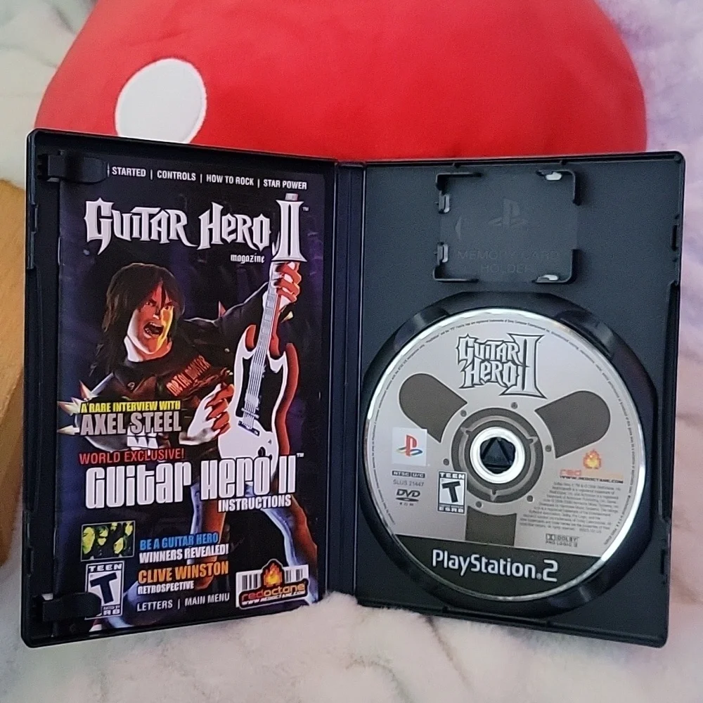 PlayStation 2 Guitar Hero II Rated T for Teen 🎮💿 psn ps2